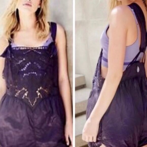 NWOT Free People Movement romper size M - Picture 1 of 6